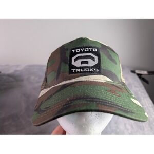 Toyota Trucks Snapback Hat Cap Hunter Camo Ventilated Mesh Back Genuine Tundra